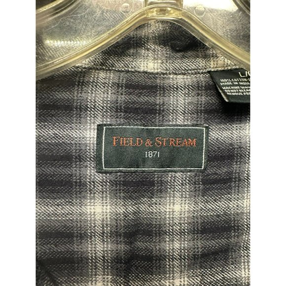 Field & Stream Men's Long Sleeve Button Up Size‎ Large - Picture 2 of 4